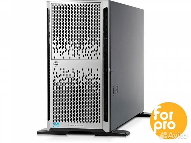 Сервер HP ML350p Gen8 8SFF 2xE5-2670v2 144GB/P420i