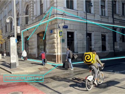 Продам торговое помещение, 220.5 м²