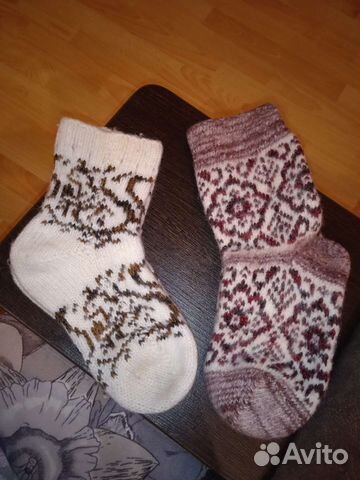 Шерстяные носки детские