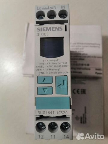 Siemens реле контроля 3UG4641-1CS20