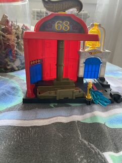 Hot wheels пожарная станция