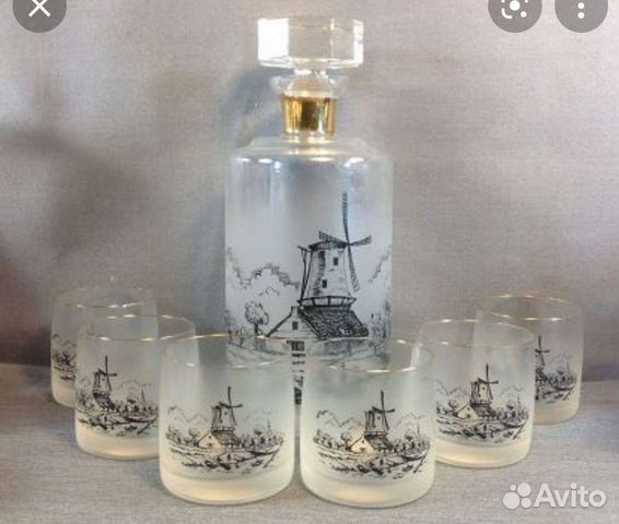 Графин Bohemia - чешское стекло