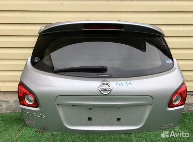 Крышка багажника Nissan qashqai J10