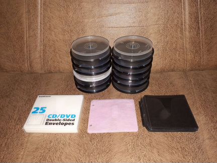 Боксы и конверты для CD/DVD дисков