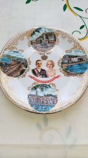 Тарелка фарфоровая, Франция