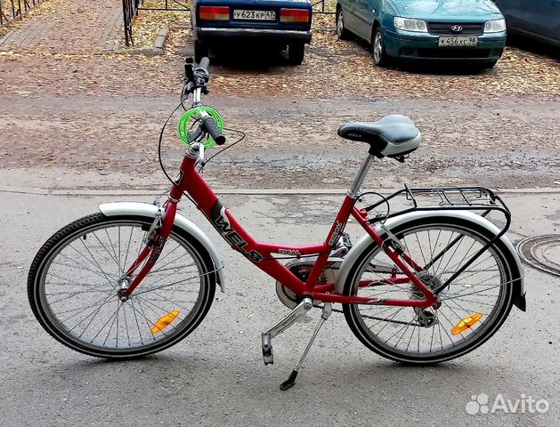 Велосипед взросл. 24 дюйм, скоростной