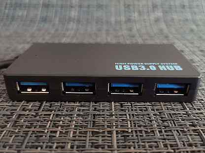 USB HUB на 4-ре порта (USB 3.0-1 шт+USB 2.0-3 шт)