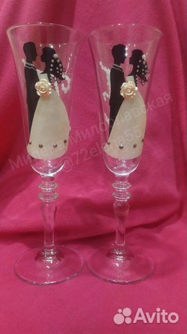 Фужеры на свадьбу