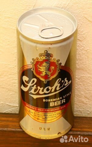 Банки пустые пиво США 1970-1980 года