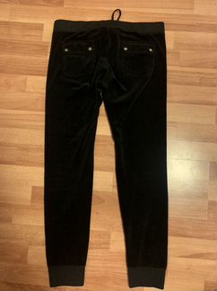Новые черные juicy couture штаны джоггеры
