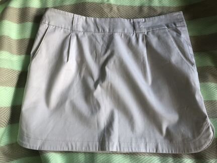 Юбка Lime белая хлопковая