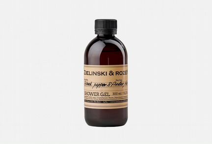 Гель для душа zielinski&rozen black pepper & amber