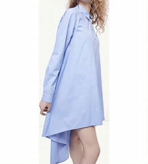 Туника-рубашка Stradivarius хлопок