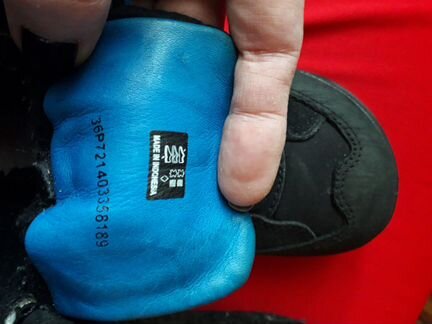 Ботинки зима экко 36р.маркировка