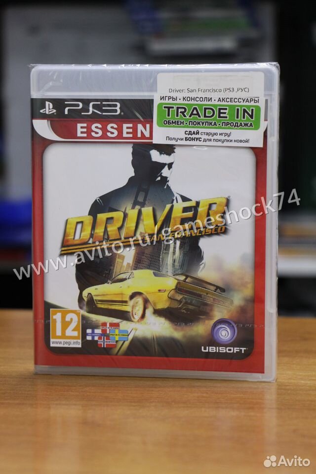 83512003625  Игра Driver San Francisco PS3 (Обмен и прокат) 