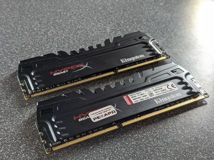 Оперативная память DDR3 16 Гб (8*2) - Kingston