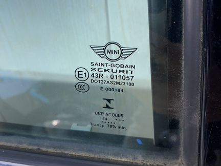 Дверь задняя правая mini f55