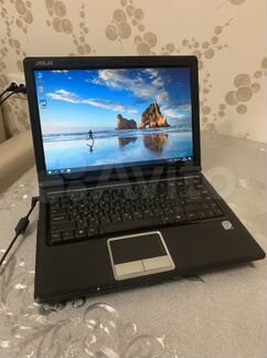 Ноут для работы Asus Core 2Duo/3/320/1gb
