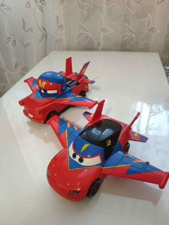 Тачки cars Маккуин и мэтр