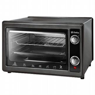 Мини-печь delta D-0122 черная 37л