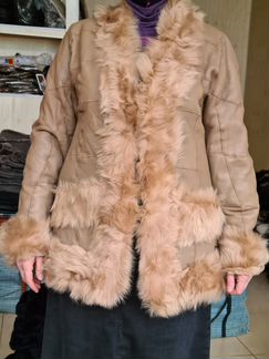 Меховая куртка из натурального меха овчины
