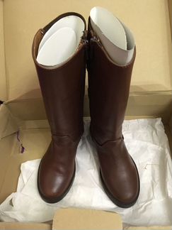 Детские кожаные сапоги Zara 28р