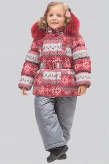 Супер теплый зимний комплект для девочек, 86размер