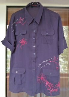 Рубашка женская, Lorenza Trend, р.48