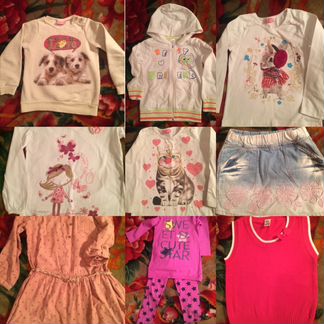 Вещи для девочки 104-110