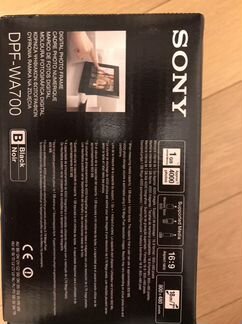 Цифровая фоторамка sony