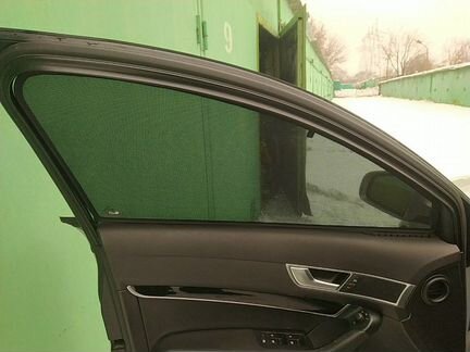 Продам каркасные шторки на audi a6 c6