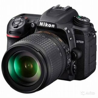 Nikon D7500 kit 18-105mm рст новый (гарантия)