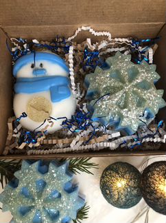 Мыло ручной работы подарок на новый год