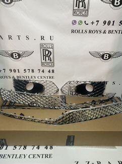 Решётки в бампер Bentley bentayga