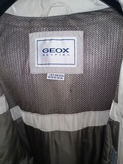 Geox пуховик мужской M2425M светло-серый Новый