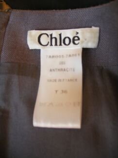Chloe платье шерсть оригинал бу