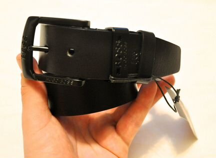 Мужской ремень / Hugo Boss / новый (черный)