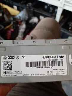 Блок радио Audi A6 4G 2010-2018