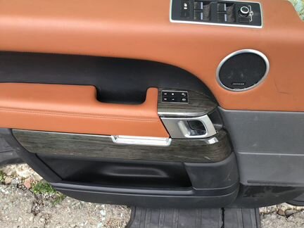 Обшивка двери Рендж Ровер Спорт б/у