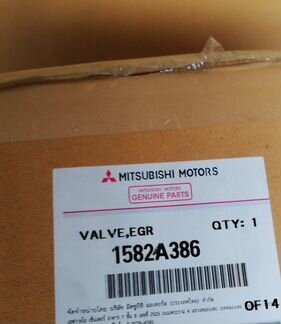 Клапан егр Mitsubishi L200 1582A386