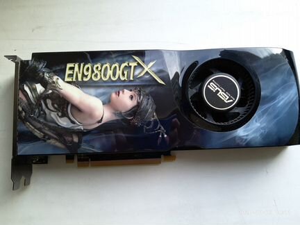 Видеокарта asus EN9800GTX в коробке