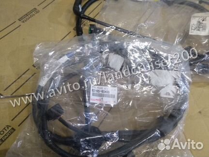 Проводка на задний бампер Land cruiser 200