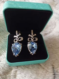 Бижутерия. Кольцо и серьги серебро