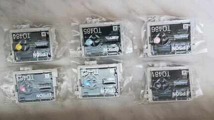 Картриджи Epson TO480-486