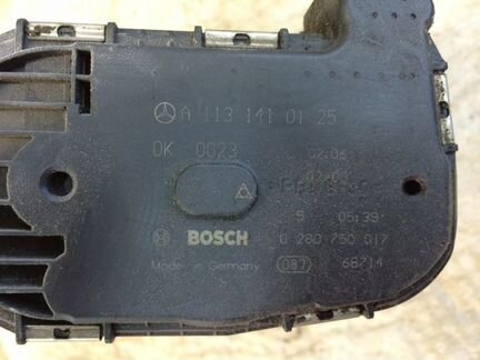 Заслонка, патрубок, впускной дроссель Мерседес