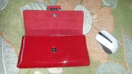 Клатч из натур. кожи