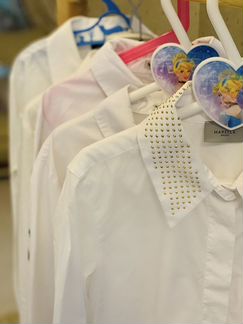 Фирменные рубашки и блузки для девочек