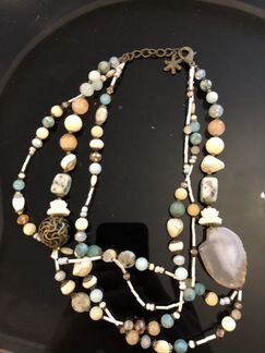 Колье Роман с камнем