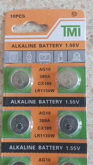 Батарейка AG10 389A CX189 LR1130W