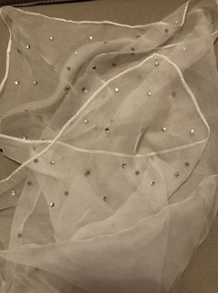 Шелковый платок белый